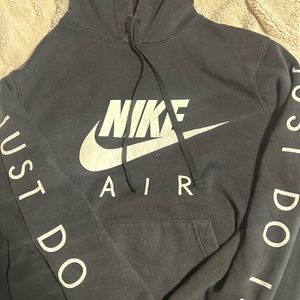 black nike hoodie